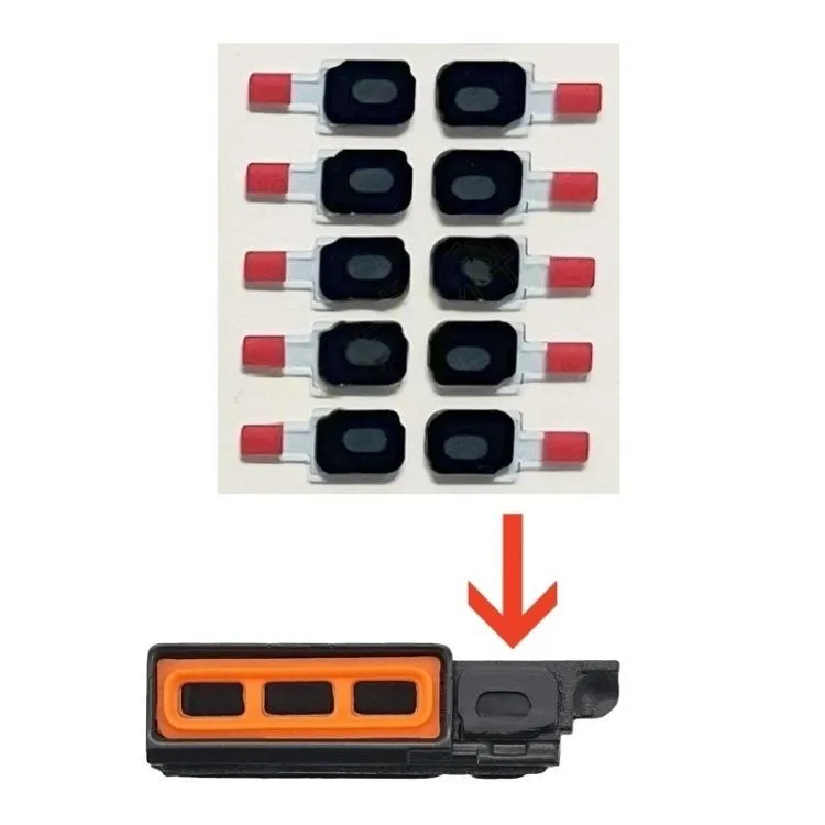 For iPhone 14 100 in 1 Loudspeaker Bracket Adhesive Gaske Set