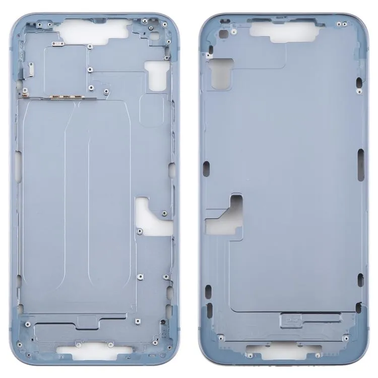 For iPhone 14 Plus Middle Frame Bezel Plate (Blue)