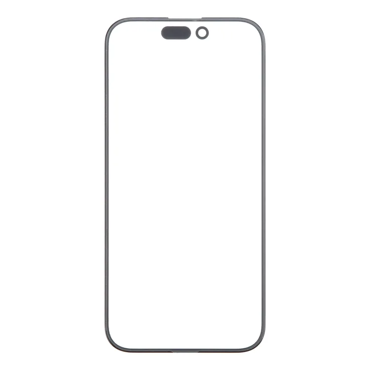 For iPhone 16 Front Screen Outer Glass Lens with OCA Optically Clear Adhesive