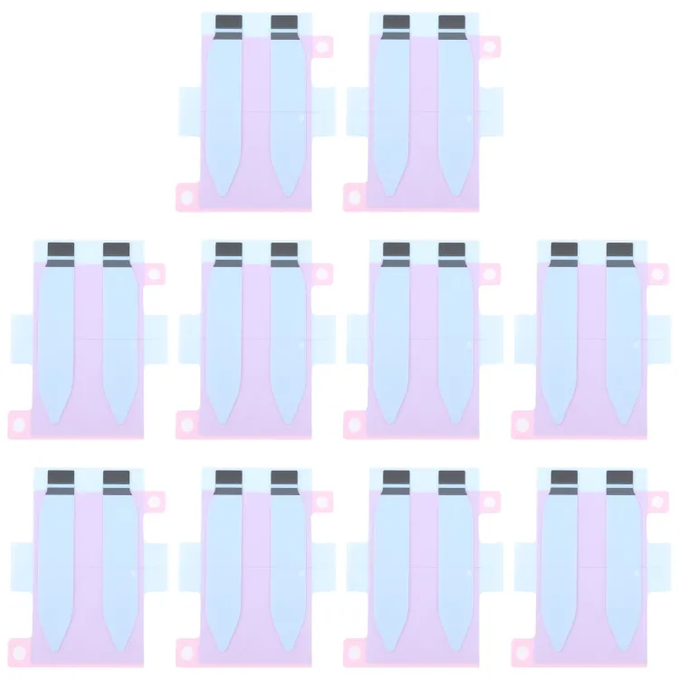 For iPhone 16 Plus 10pcs Battery Adhesive Tape Stickers