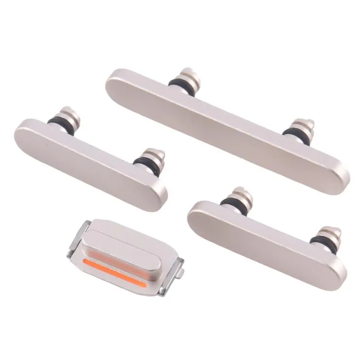 For iPhone 16e Power Button and Volume Control Button (Silver)