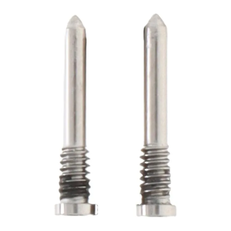 For iPhone Air 100pcs/set Charging Port Screws (White)
