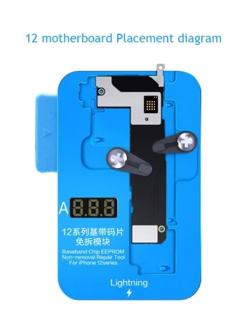 JC NAND Read Write Programmer EEPROM Baseband/Logic Chip Non-Removal Repair Tool For iPhone 12/12mini/12Pro/12Pro max