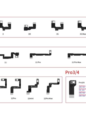 JCID Dot Matrix Cable for iPhone X/XR/XS/XS Max/11/11Pro/11Pro Max/12/12Pro/12Pro Max/Pro3/Pro4 Dot Projector Read Write