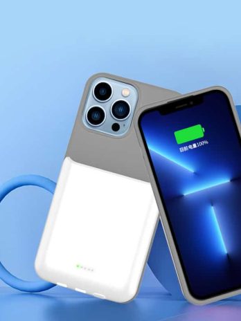 Portable Battery Case 15W Wireless Charging Case Battery Pack Charger Case Power Bank For iPhone 13 series