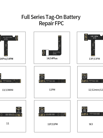 JC V1SE External Battery Repair Flex Cable For iPhone 11-14 Pro Max