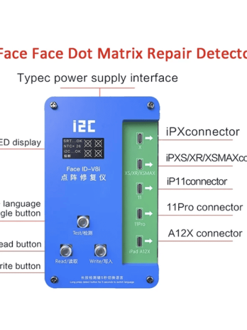 i2C 3rd IFace-V8i Dot Matrix Projection For iPhone X-12Pro max Face ID Repair