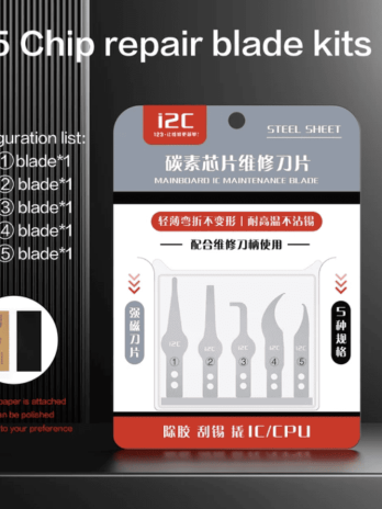 I2C Q5 Blade Kits Motherboard CPU Chip Pry Scraper Knife