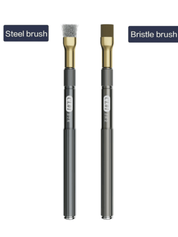 i2C CL01 Anti-Static Bristle/Steel Cleaning Brush Phone PCB Repair Kit