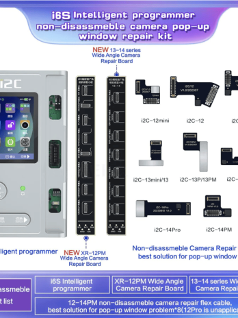 i2C i6S Rear Camera Repair Flex Cable For iPhone 11-14 Pro Max
