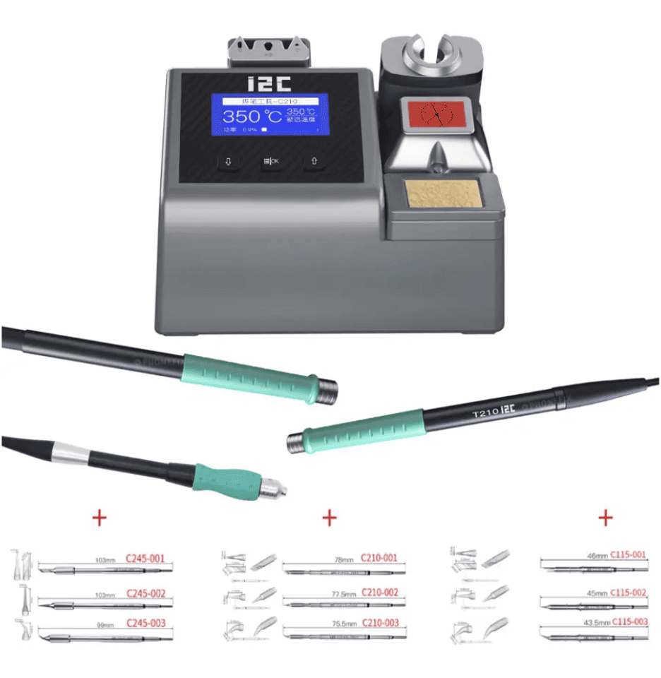 i2C NANO Soldering Station with JBC T210/245/115 Welding Handle – HYRANGER  BUSINESS CO., LIMITED